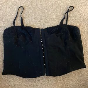 Cropped corset